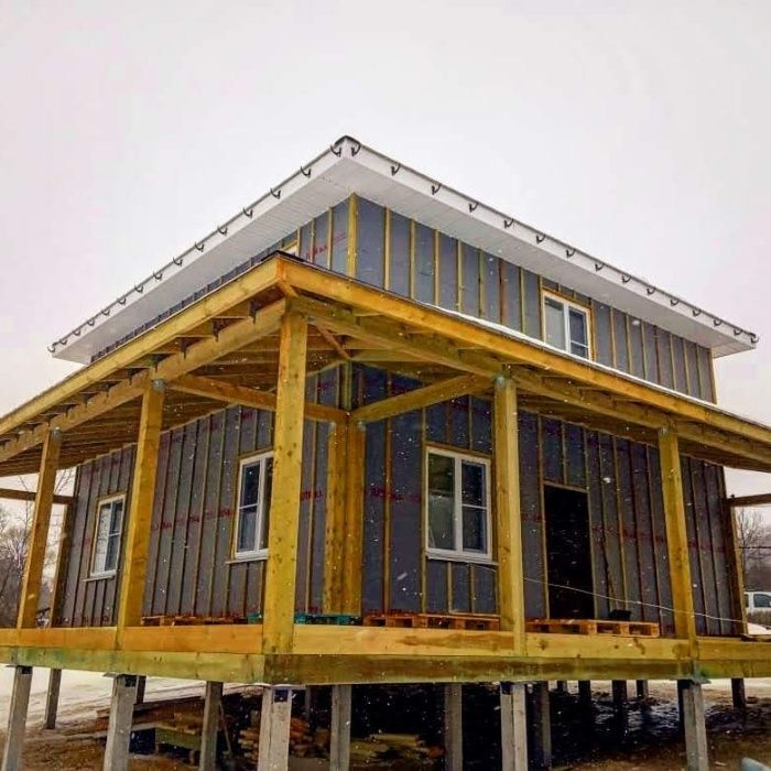 Винтовые сваи, установить винтовые сваи