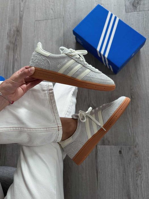 Кросівки Adidas Spezial Handball Silver Pebble premium