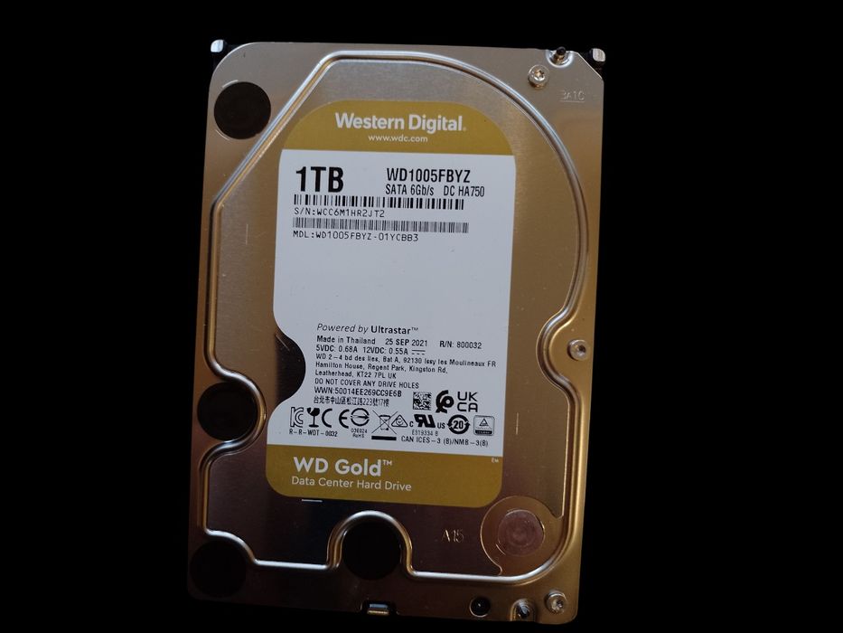 HDD WesternDigital Digital Gold 1TB