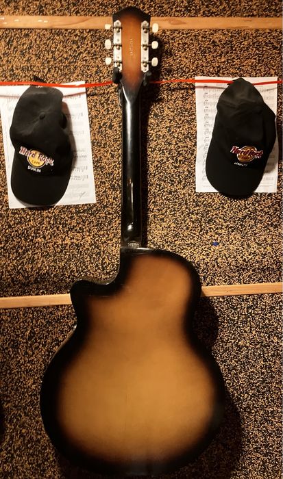 Vintage 1960's Egmond acoustic guitar "Made in Holland" Fânzeres E São