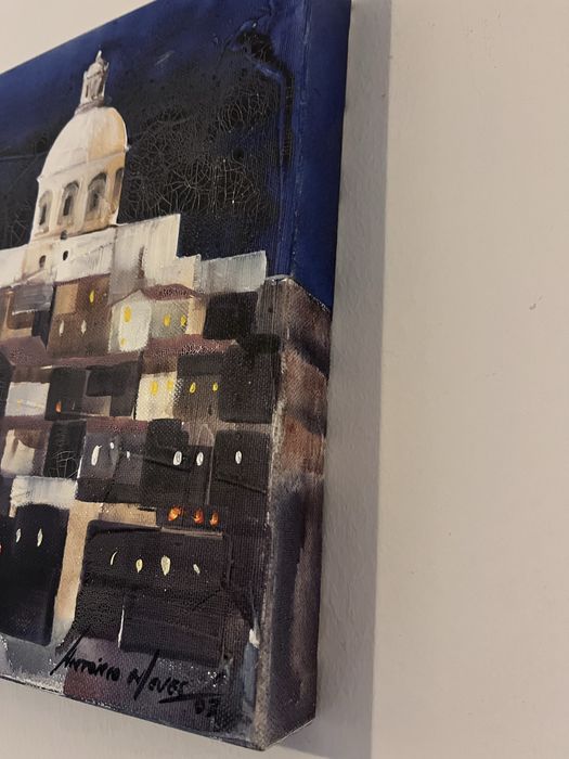 2 Telas do pintor António Neves 27X35