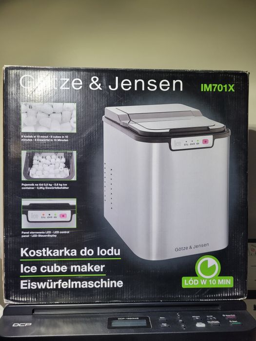 Kostkarka do lodu marki Götze &Jensen INOX model IM701x