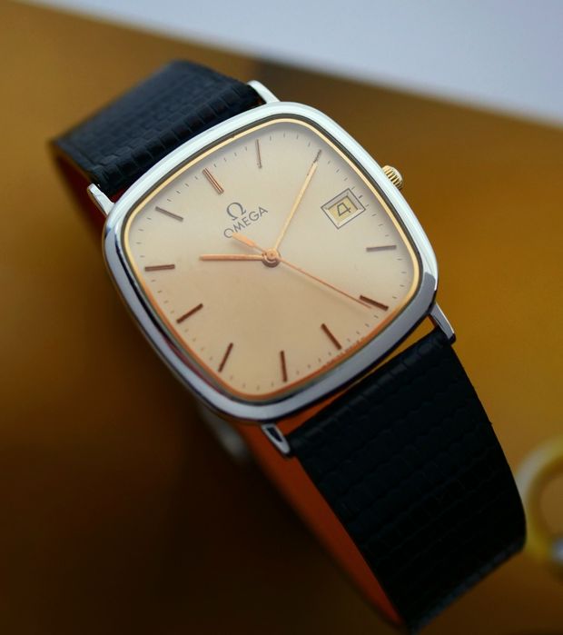 Omega De Ville zegarek unisex quartz 1984r swiss  made zegarek szwajc