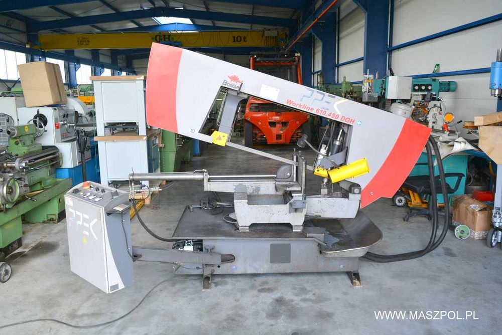 Przecinarka taśmowa piła Bomar Workline 610.450 DGH  SUPER STAN - FILM
