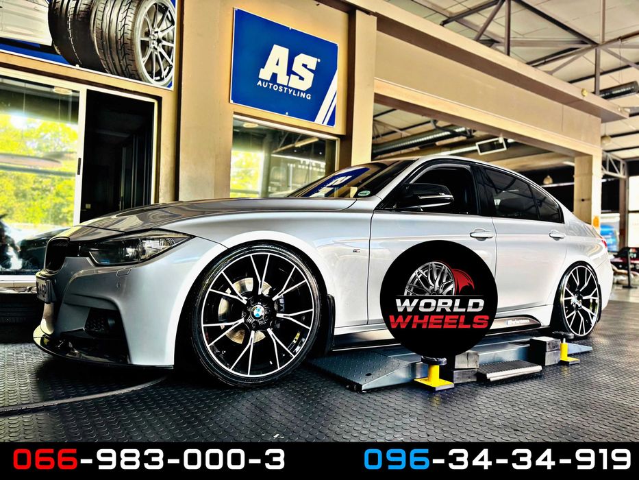 Диски R19 5x120 BMW F30 F32 F10 F11 F01 F06 F25 E46 E90 E92 разноширокие 789 стиль