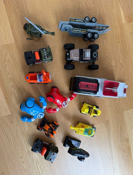 Lote brinquedos menino - Hot Wheels Octo Car Wash + carros + RC
