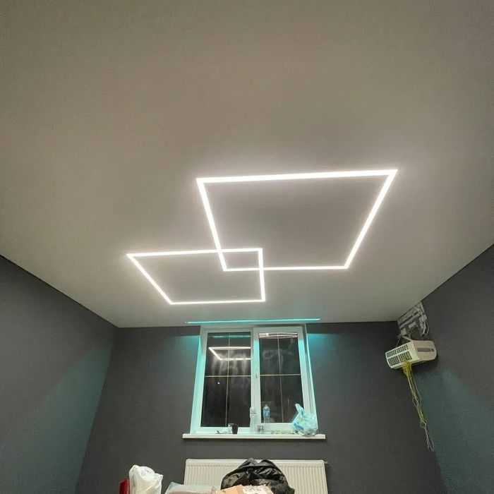 Самые бюджетные натяжные потолки в регионе.  Натяжні стелі.