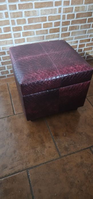 Banqueta com arrumação