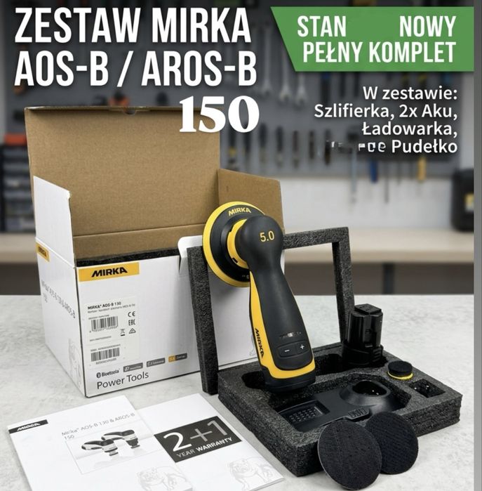 Szlifierka Mirka AROS B 150 Nowa