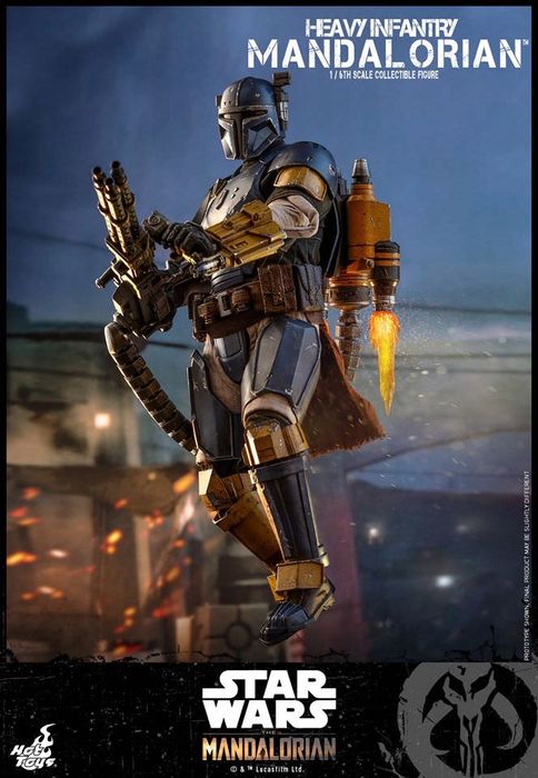 Фигурка 1/6 hot toys tms 10 THE MANDALORIAN – HEAVY INFANTRY star wars