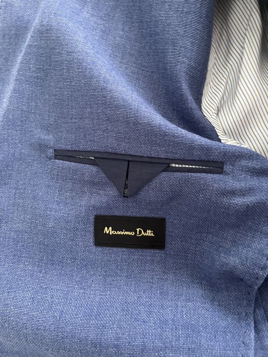 Blazer azul Massimo Dutti
