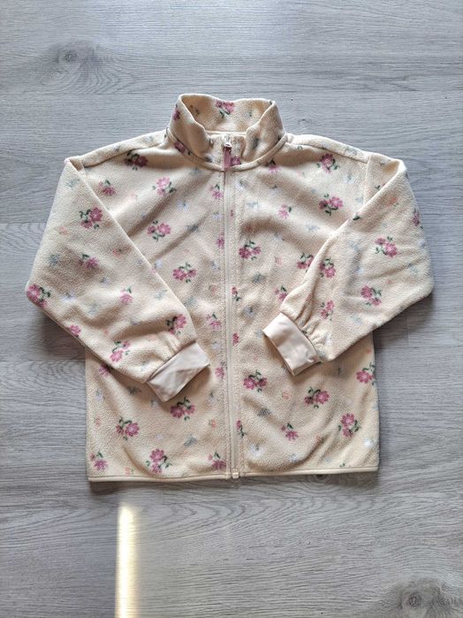 Rozpinana bluza polarowa h&m 122/128