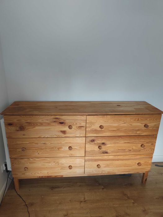 Komoda TARVA IKEA drewniana