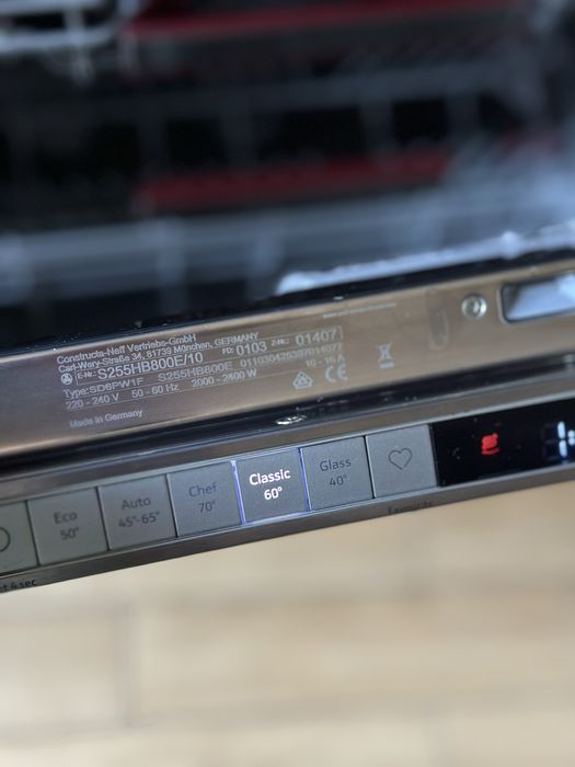 NEFF Bosch Siemens Zmywarka A++ TimeLight 3 kosze WiFi