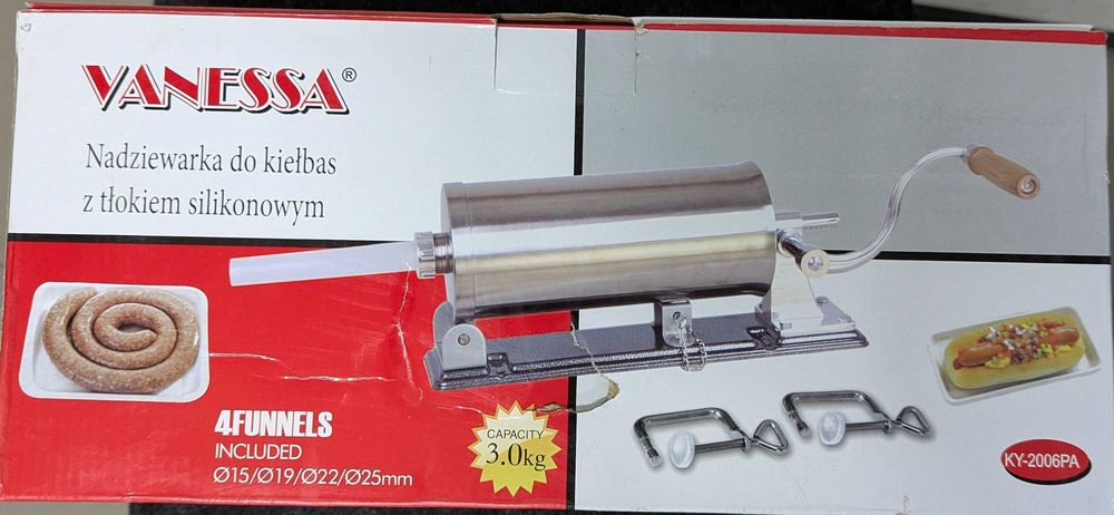 Професійний шприц для ковбас Vanessa