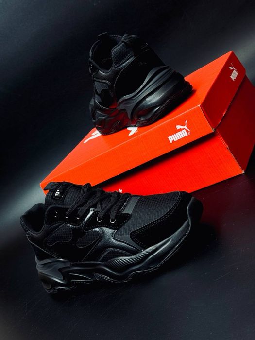 Мужские кроссовки Puma / удобная модель на каждый день / кожаные кросы