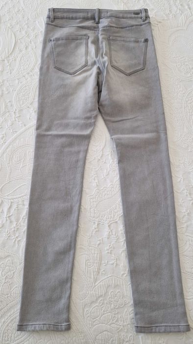 Calças cinza, Lefties, tamanho 40, elasticas