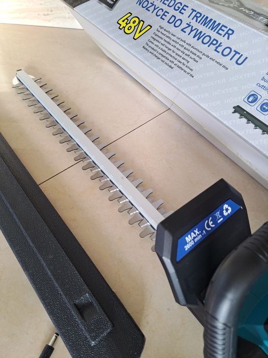 Nożyce do żywopłotu krzewów 2x aku  48v akumulatorowe 510mm