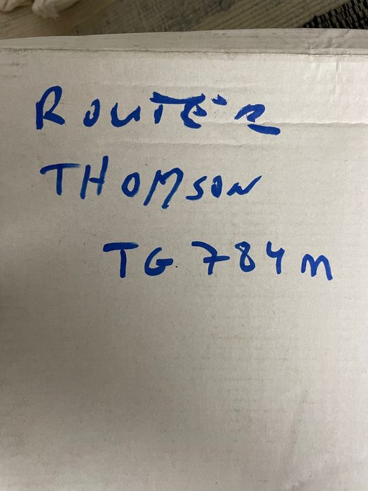 Modem Router Thomson TG 784