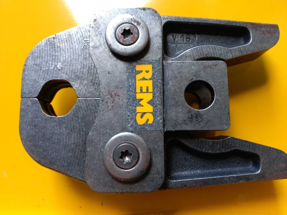 Zaciskarka rems + 3 szczęki, cęgi