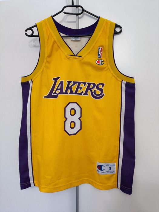 Koszulka NBA Los Angeles Lakers Kobe Bryant 8 Champion S Jersey Retro Vintage
