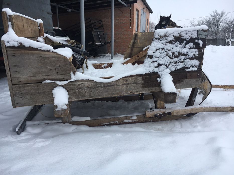 Продам сани для лошади