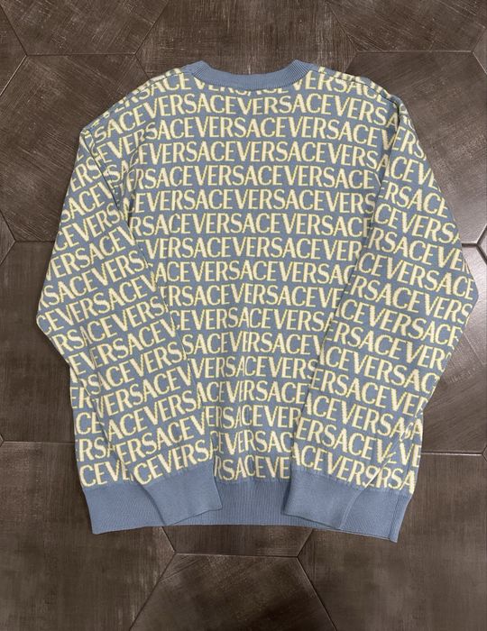 Свитер кофта gianni versace allover