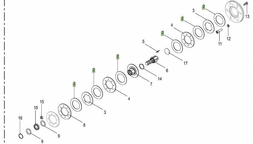 Tarcza Big-Pack cierna Koła zamachowego 1270 HS 1290 XC prasa kostka