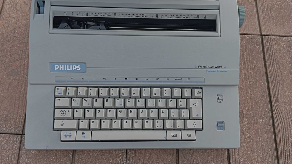 Máquina de Escrever Eletrónica Philips VW 2110 Handy Writer