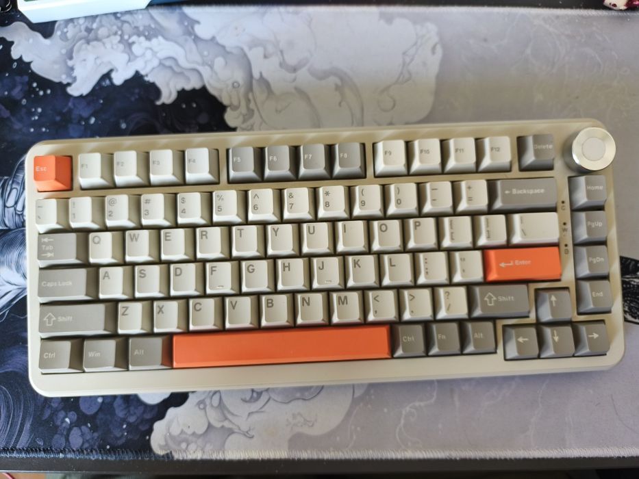Teclado mecanico sem fios AJAZZ AK820 MAX + set de keycaps