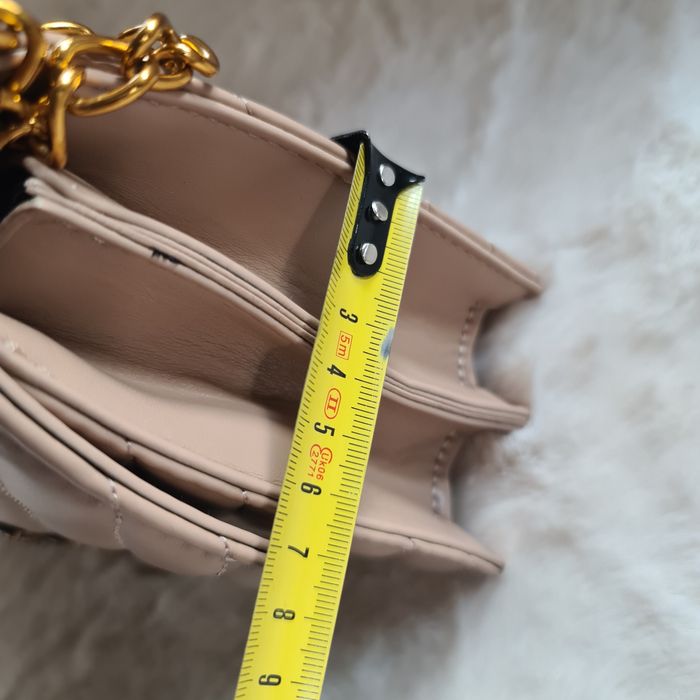 Pinko bag torebka listonoszka beżowa