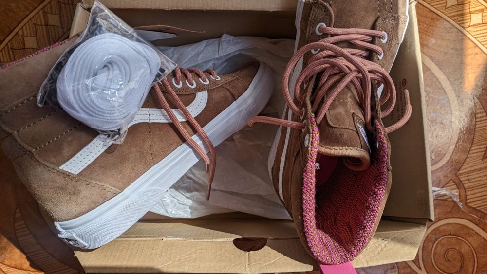 кеды Vans новые замшевые
