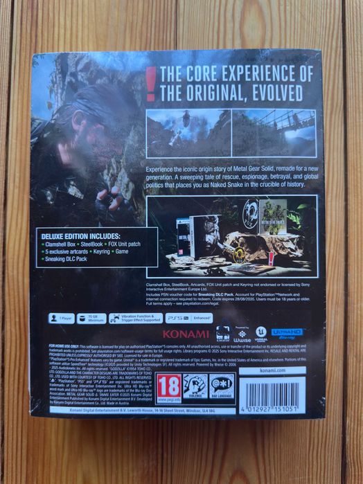 Metal Gear Solid Delta Snake Eater Deluxe Edition PS5 | NOWA