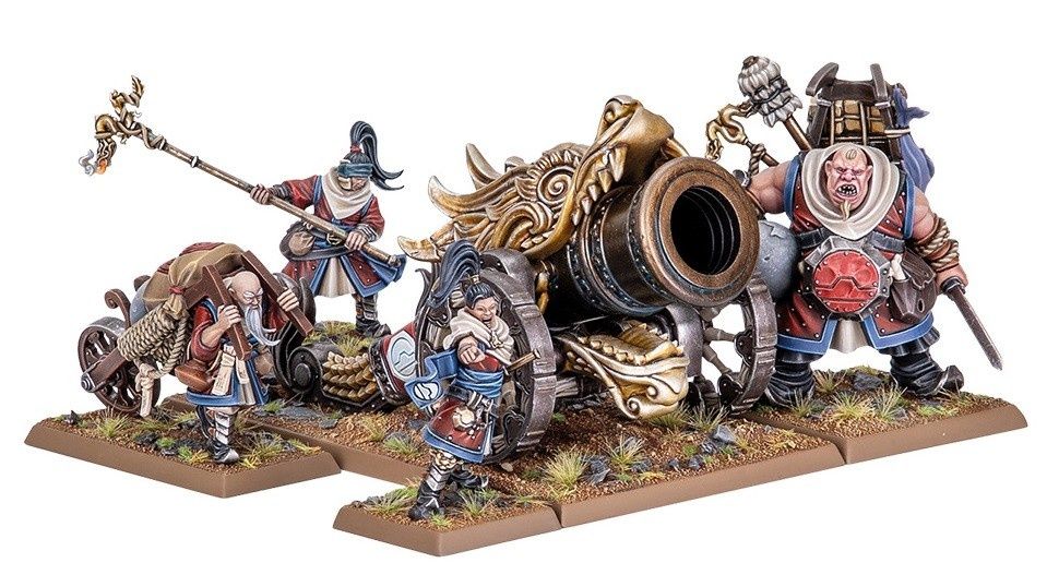 Grand Cannon/ Fire Rain Rocket Battery Grand Cathay Warhammer Ramki