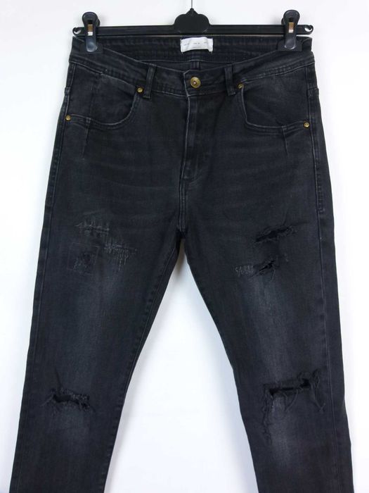 ZARA spodnie jeans z dziurami - 42 mex.32