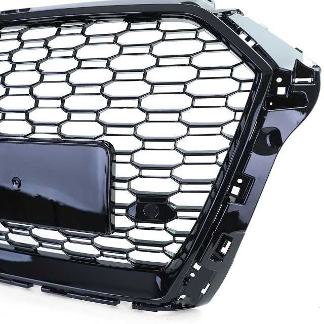 Grelha Frontal Audi A3 8V 16-20 Preto Brilhante