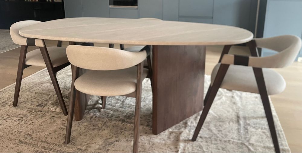 Mesa de Jantar oval 1,8 mt