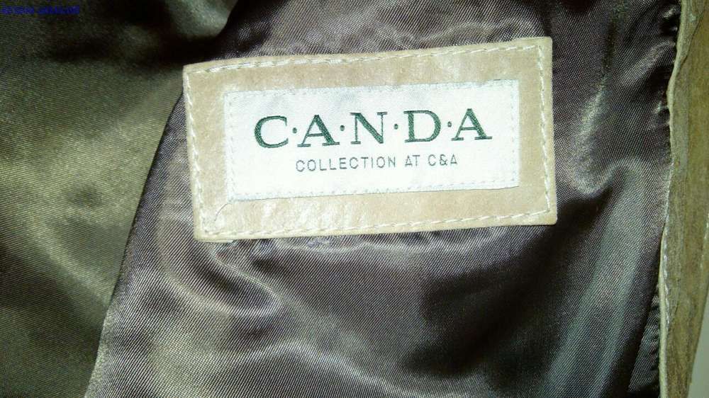 Casaco de pele genuina c&a novo com portes