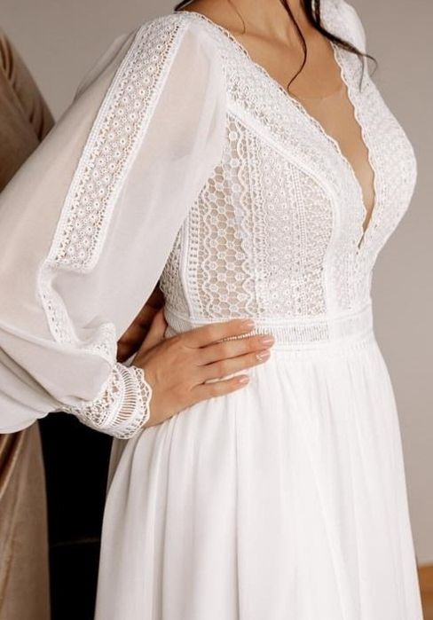 Suknia ślubna boho