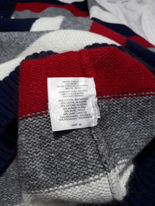 Кофта на гудзики Gant светр розмір XL