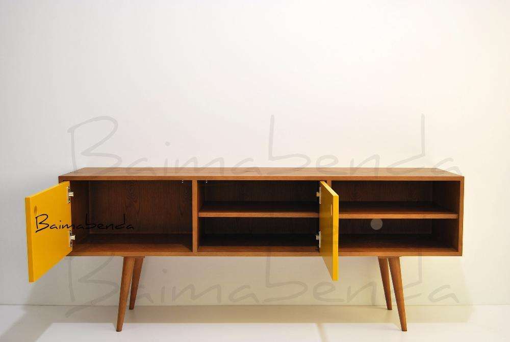 Móvel Tv / Aparador retro vintage estilo nordico portas lacadas