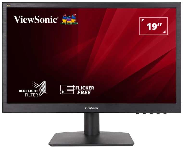 2 monitores Viewsonic VA1903a Completamente funcionais