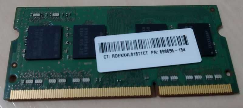 4GB DDR3 SODIM Memory for Laptop64585765756545121