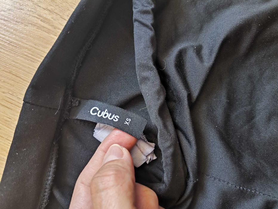 Czarne legginsy Cubus, rozmiar XS