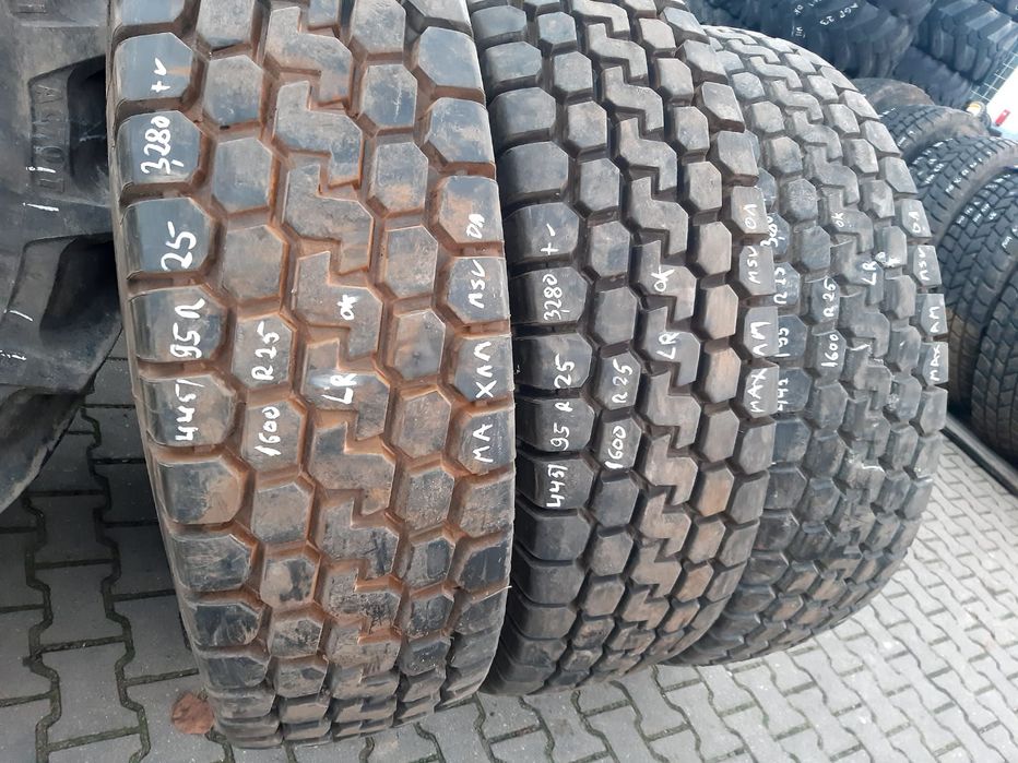 4szt bez napraw 445/95R25 Maxam