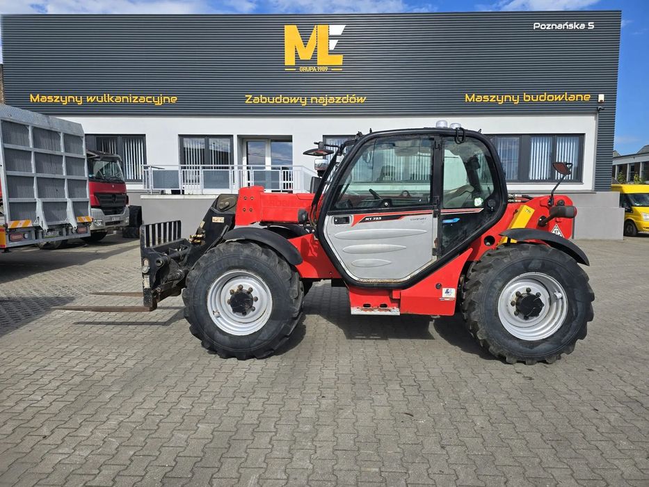 Manitou MT 733 Easy  Ładowarka teleskopowa Manitou MT 733 Easy rok 2020 + widły
