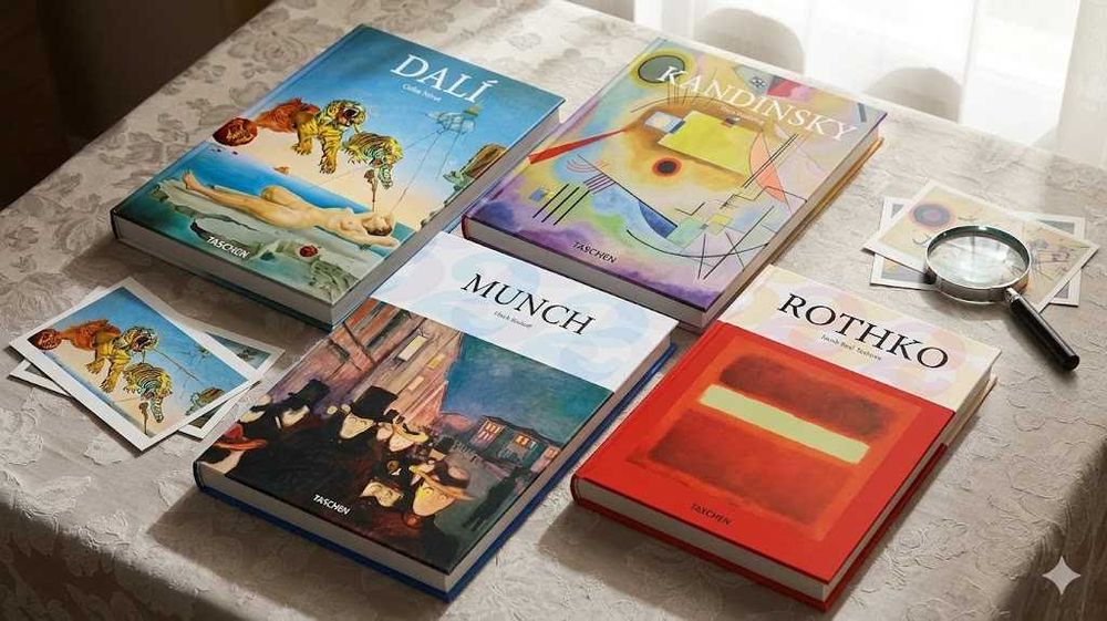 Wassily Kandinsky | Salvador Dalí | Edvard Munch | Mark Rothko - Coleção Arte Moderna Europeia TASCHEN 25 anos