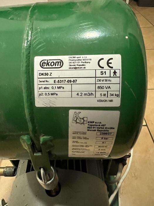 Kompresor stomatologiczny ekom