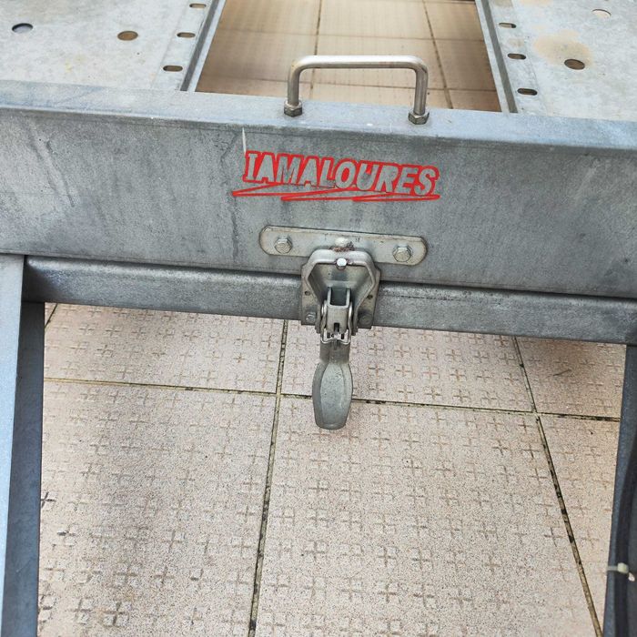 Atrelado basculante 1x Moto4 ou 2x Kart