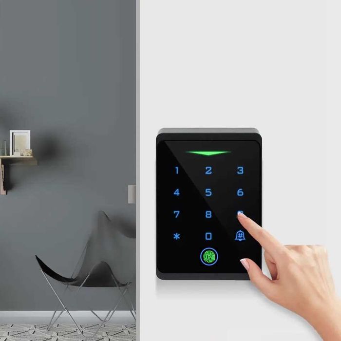 Zamek Szyfrowy Klawiatura Odcisk Palca Tuya Wifi